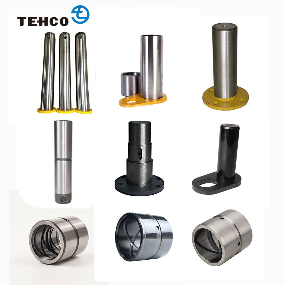 Manufacturer Factory Pin Bush Loader Bulldozer Excavator Parts Boom Bucket 80mm Bushing And Pin